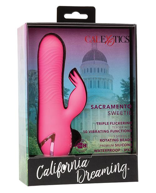 image of product,California Dreaming Sacramento Sweetie Vibrator & Rotating Stimulator - SEXYEONE
