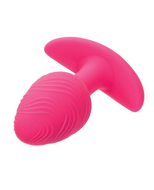 image of product,Cheeky Glow in the Dark Vibrating Butt Plug - SEXYEONE