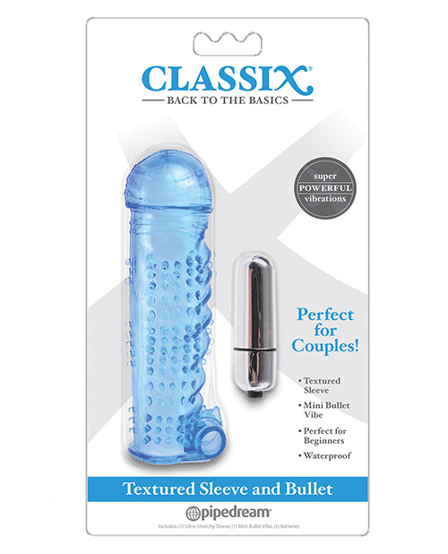 product image, Classix Textured Sleeve & Bullet - SEXYEONE