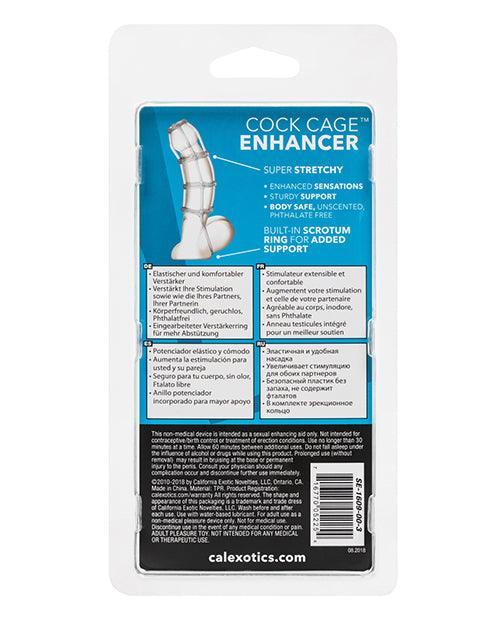 image of product,Cock Cage Enhancer - Clear - SEXYEONE