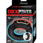 Cockpower Heat up Cock Ring - Black - SEXYEONE