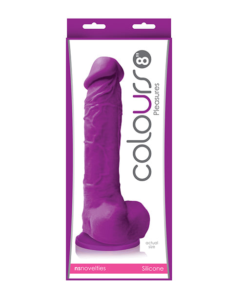 product image, "Colours Pleasures 8"" Dildo W/suction Cup" - SEXYEONE