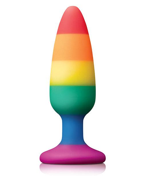 image of product,Colours Pride Edition Pleasure Plug - Rainbow - SEXYEONE