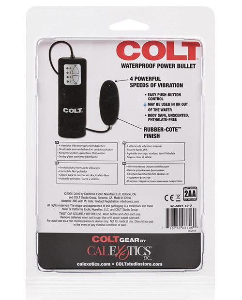 image of product,COLT Power Bullet Waterproof - Black - SEXYEONE