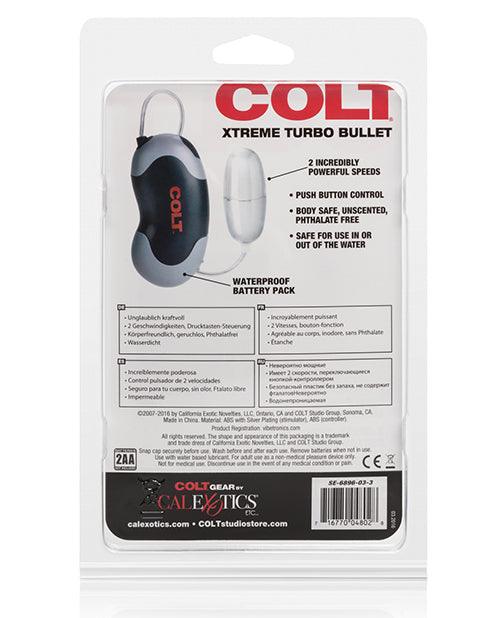 image of product,COLT Xtreme Turbo Bullet Power Pack Waterproof - 2 Speed Silver - SEXYEONE