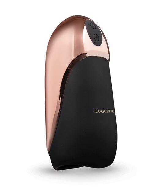 Coquette The Hedonist Stroker - Black/Rose Gold - SEXYEONE