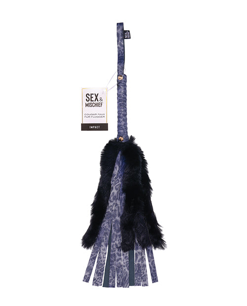 product image, Cougar Faux Fur Flogger - SEXYEONE