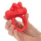 Couple's Enhancer Silicone Rechargeable The Matador Enhancer w/Triple Stimulation - Red - SEXYEONE