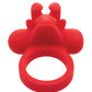 Couple's Enhancer Silicone Rechargeable The Matador Enhancer w/Triple Stimulation - Red - SEXYEONE