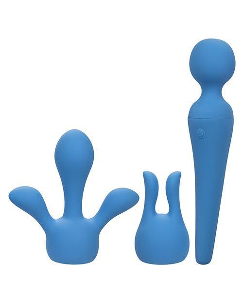 product image, Couture Collection Body Wand Vibrator Kit - Blue - SEXYEONE