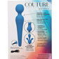 Couture Collection Body Wand Vibrator Kit - Blue - SEXYEONE