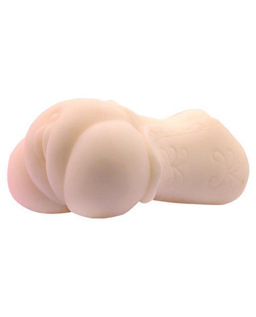 image of product,Crazy Bull No Lube Realistic Vagina Masturbator Sleeve - Ivory - SEXYEONE