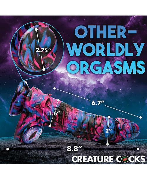 image of product,Creature Cocks Alienoid Silicone Dildo - Multi Color - SEXYEONE