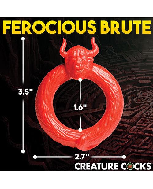 Creature Cocks Beast Mode Silicone Cock Ring - Red - SEXYEONE