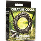 Creature Cocks Caiman Silicone Cock Ring - Black - SEXYEONE