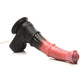 Creature Cocks Centaur Explosion Squirting Silicone Dildo - Black/Peach - SEXYEONE