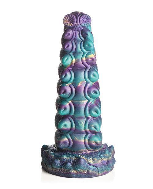 image of product,Creature Cocks Chrysalis Silicone Dildo - Multi Colors - SEXYEONE