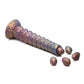 Creature Cocks Deep Invader Tentacle Ovipositor Silicone Dildo w/Eggs - Multi Color - SEXYEONE