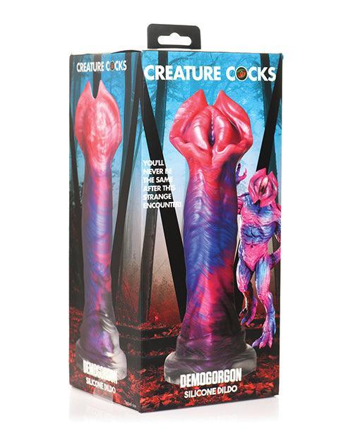 product image, Creature Cocks Demogorgon Silicone Dildo - Multi Color - SEXYEONE