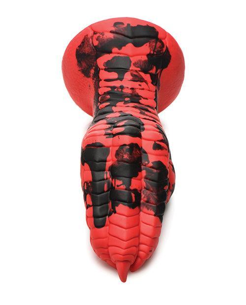 image of product,Creature Cocks Demon Claw Fisting Silicone Dildo - Red - SEXYEONE