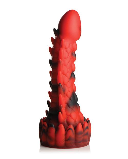 image of product,Creature Cocks Demon Rising Scaly Dragon Silicone Dildo - SEXYEONE