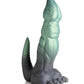 Creature Cocks Dickosaur Dinosaur Silicone Dildo - Black/Teal - SEXYEONE