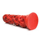 Creature Cocks Doom Silicone Dildo - Red/Black - SEXYEONE