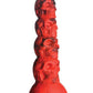 Creature Cocks Doom Silicone Dildo - Red/Black - SEXYEONE