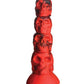 Creature Cocks Doom Silicone Dildo - Red/Black - SEXYEONE