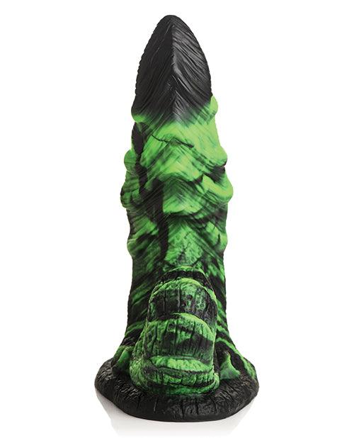 image of product,Creature Cocks Glowzilla Silicone Dildo - Glow in the Dark - SEXYEONE