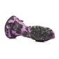 Creature Cocks Grim Silicone Dildo - Black/Purple - SEXYEONE