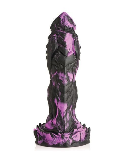 image of product,Creature Cocks Grim Silicone Dildo - Black/Purple - SEXYEONE