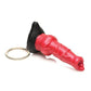 Creature Cocks Hell-Hound Silicone Key Chain - Red - SEXYEONE