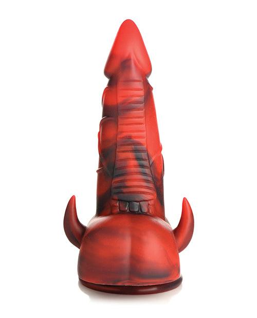 image of product,Creature Cocks Horny Devil Demon Silicone Dildo - SEXYEONE
