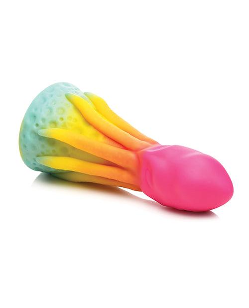image of product,Creature Cocks King Kraken Silicone Dildo - Multi Color - SEXYEONE