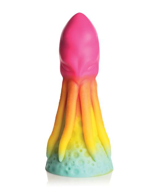 image of product,Creature Cocks King Kraken Silicone Dildo - Multi Color - SEXYEONE