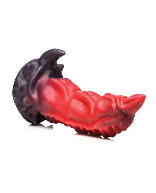 image of product,Creature Cocks King Scorpion Silicone Dildo - Red - SEXYEONE