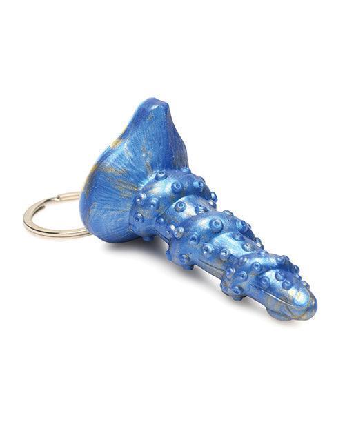 Creature Cocks Lord Kraken Silicone Key Chain - Blue - SEXYEONE