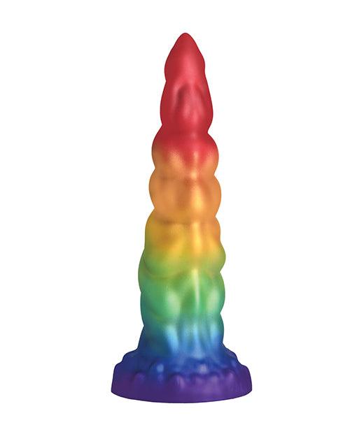 product image, Creature Cocks Magic Rider Unicorn Silicone Dildo - Rainbow - SEXYEONE