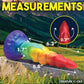 Creature Cocks Magic Rider Unicorn Silicone Dildo - Rainbow - SEXYEONE