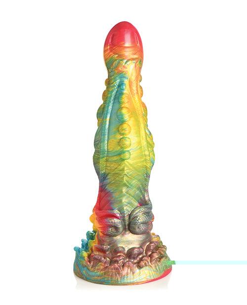 image of product,Creature Cocks Majestic Merman Silicone Dildo - Multi Color - SEXYEONE