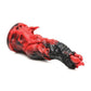 Creature Cocks Mephisto Silicone Dildo - Black/Red - SEXYEONE