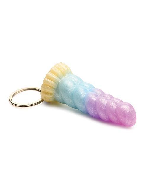 Creature Cocks Mystique Unicorn Silicone Key Chain - Multi Color - SEXYEONE