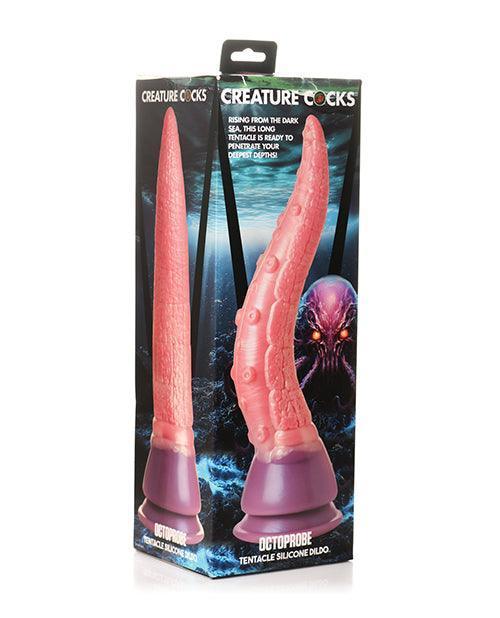 product image, Creature Cocks Octoprobe Tentacle Silicone Dildo - Pink/Purple - SEXYEONE