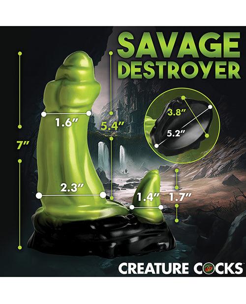 image of product,Creature Cocks Orc Silicone Dildo - SEXYEONE
