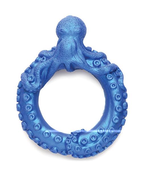 product image,Creature Cocks Poseidon's Octo Silicone Cock Ring - Blue - SEXYEONE