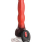 Creature Cocks Ramming Hound Thrusting & Vibrating Silicone Dildo w/Remote Control - Red/Brown - SEXYEONE