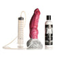 Creature Cocks Resurrector Phoenix Squirting Silicone Dildo - Red/White - SEXYEONE