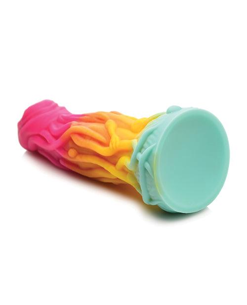 image of product,Creature Cocks Shape Shifter Alien Silicone Dildo - Multi Color - SEXYEONE