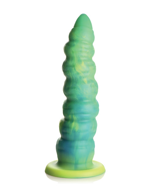 image of product,Creature Cocks Squirmer Thrusting & Vibrating Silicone Dildo w/Remote Control - Multi Color - SEXYEONE